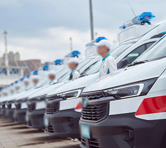 莲花县服务车队展示